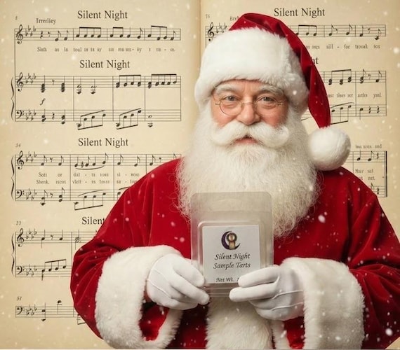 Silent Night Soy Wax Sample Tart