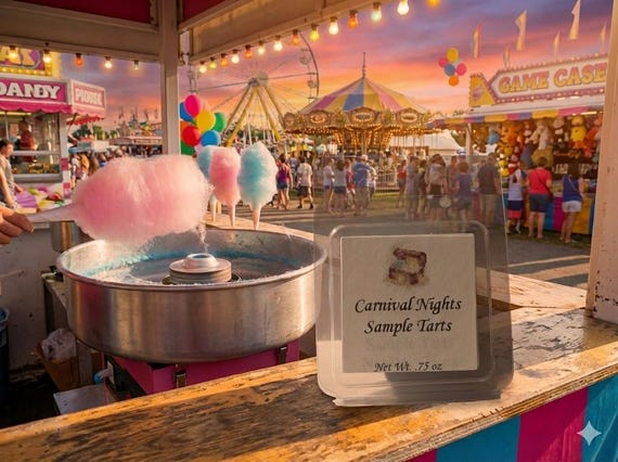 Carnival Nights Soy Wax Sample Tarts