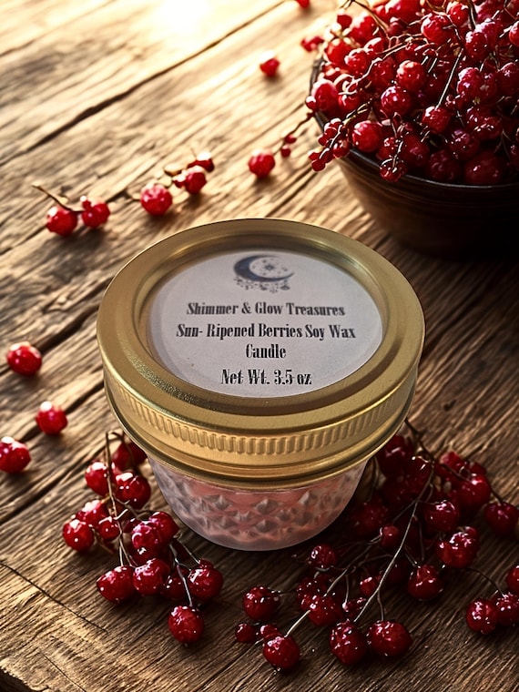 Sun Ripened Berries Soy Wax Candles