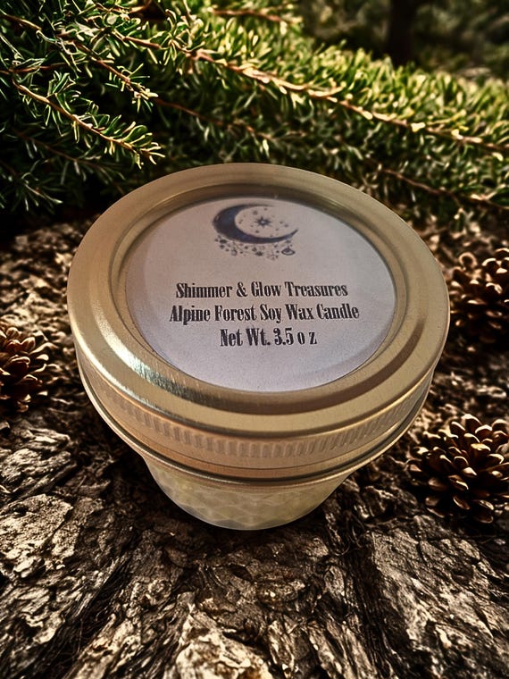 Alpine Forest Soy Wax Candle