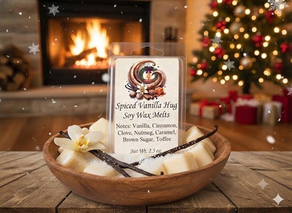 Spiced Vanilla Hug Soy Wax Melt