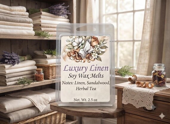 Luxury Linen Soy Wax Melt