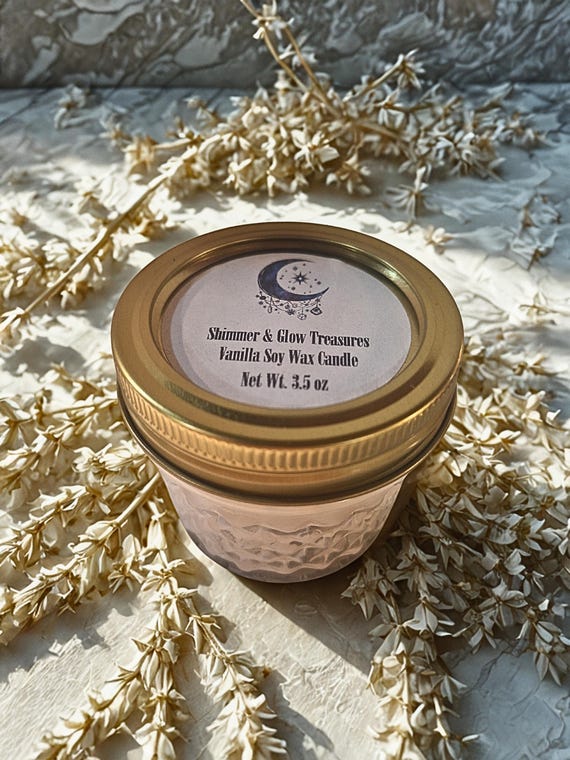 Vanilla Soy Wax Candle