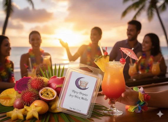 Tipsy Tropics Soy Wax Melt