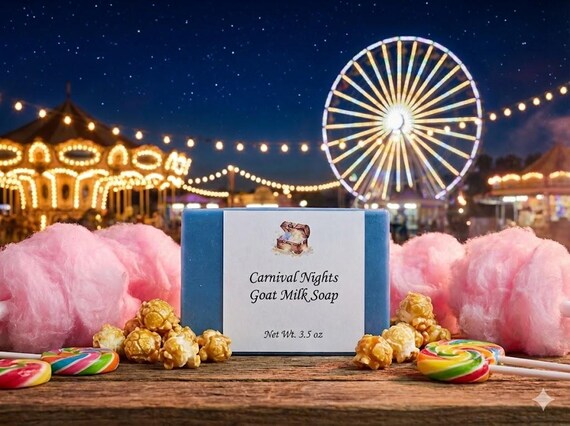 Carnival Nights  Goat Milk Soap