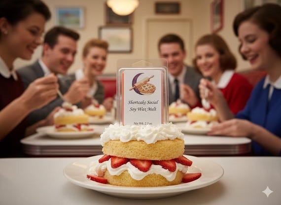 Shortcake Social Soy Wax Melt