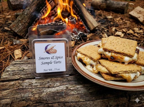Smores & Spice Soy Wax Sample Tart