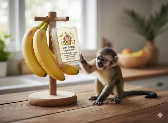 Gone Bananas Soy Wax Melt