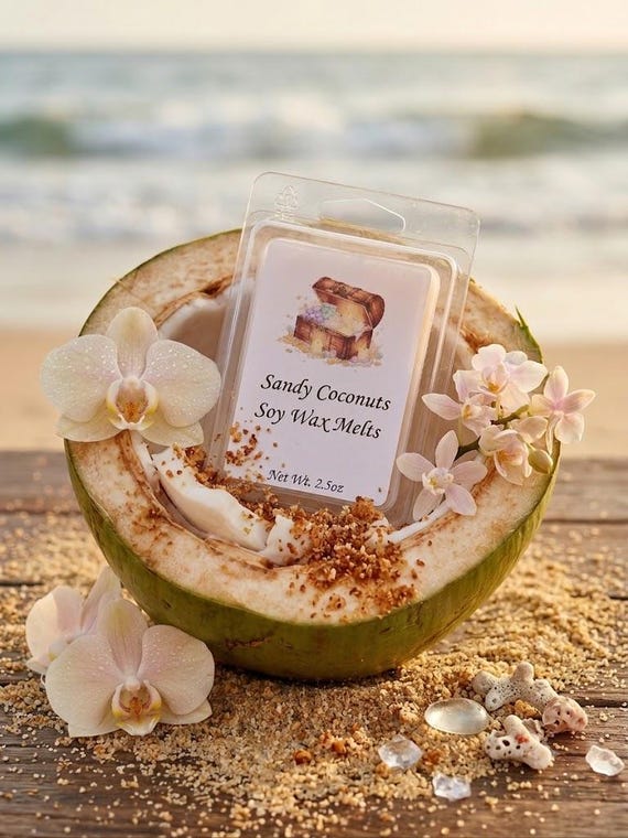 Sandy Coconuts Soy Wax Melt
