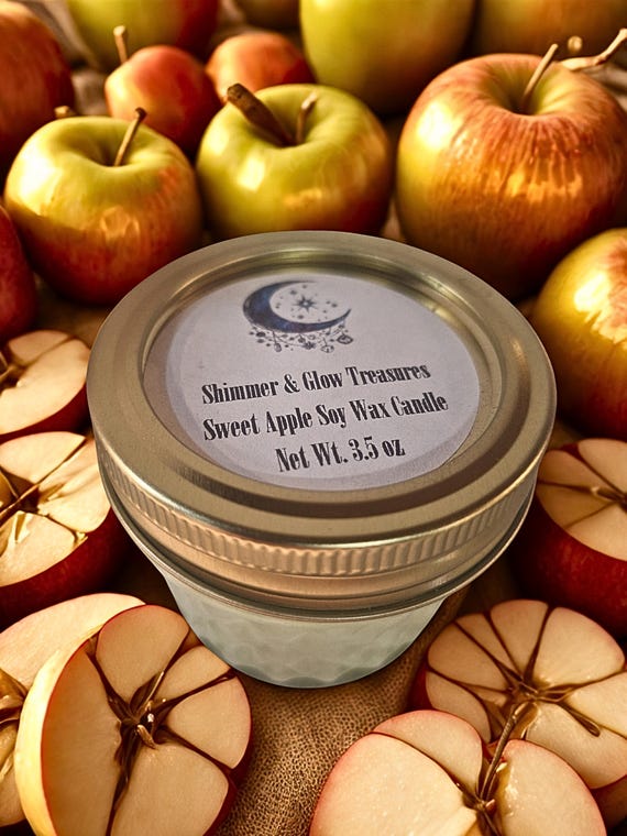 Sweet Apple Soy Wax Candle