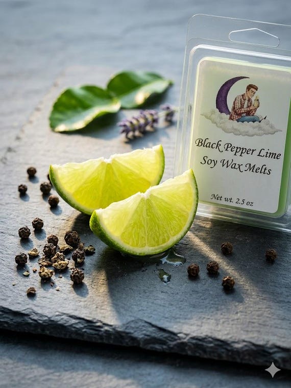Black Pepper Lime Soy Wax Melt