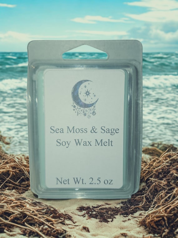 Sea Moss & Sage Soy Wax Melts