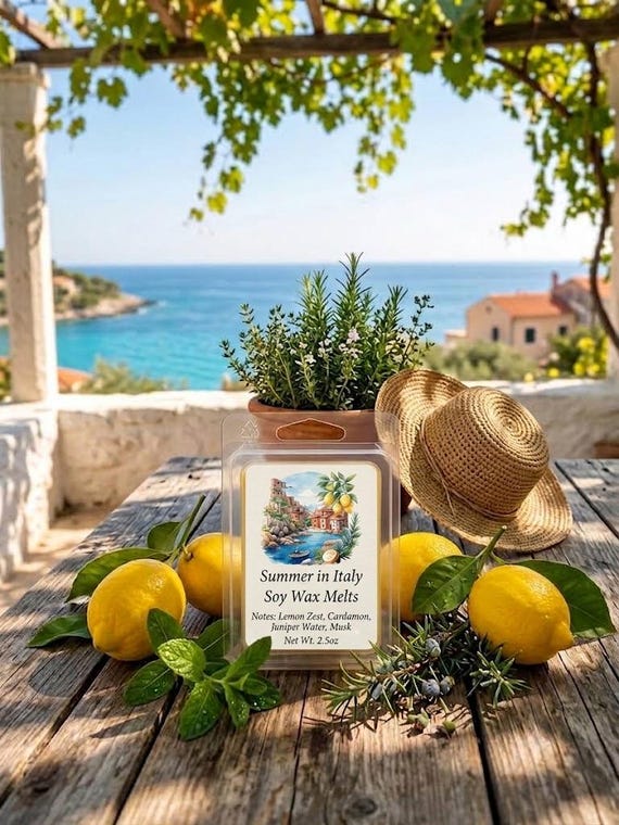 Summer in Italy Soy Wax Melt