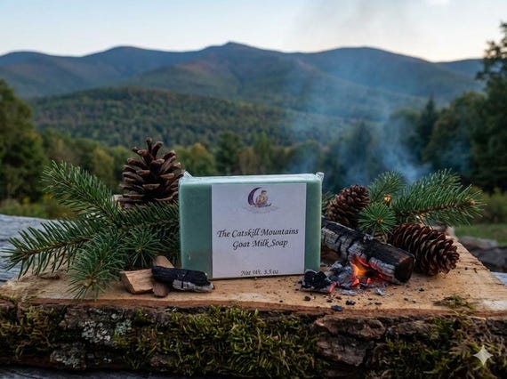 The Catskill Mountains Goat Milk Soap