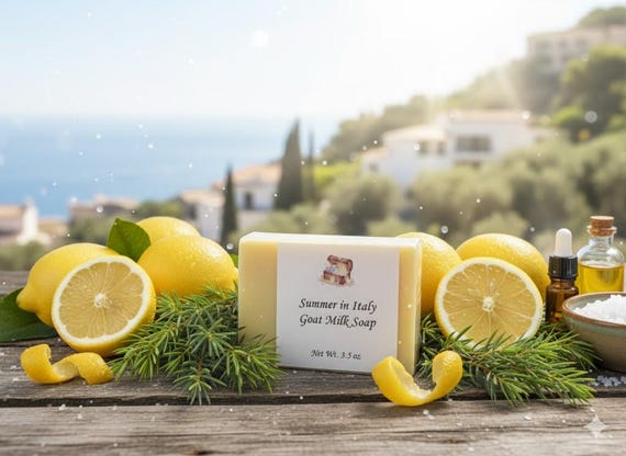 Summer in Italy Goat Milk Soap