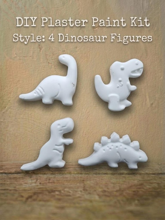 Dinosaurs DIY Plaster Paint Kits