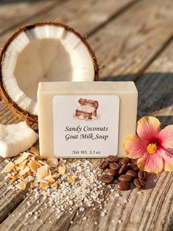 Sandy Coconuts Goat Milk Soap