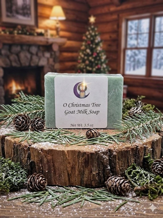 O' Christmas Tree Goat Milk Soap