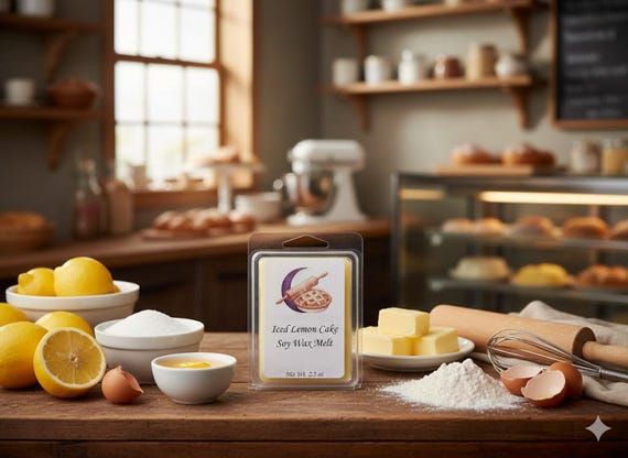 Iced Lemon Cake Soy Wax Melt