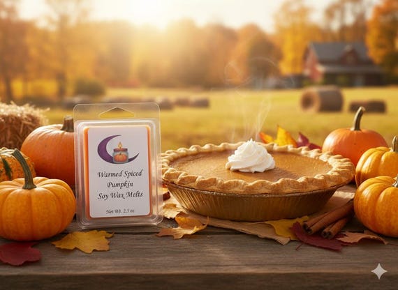 Warmed Spiced Pumpkin Soy Wax Melt
