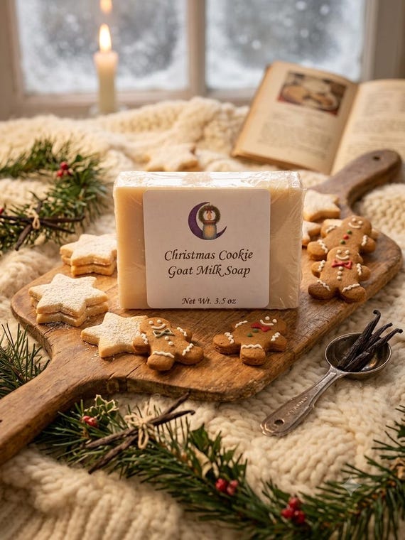 Christmas Cookie Goat Milk Soap