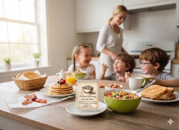 Childhood Mornings Soy Wax Melt
