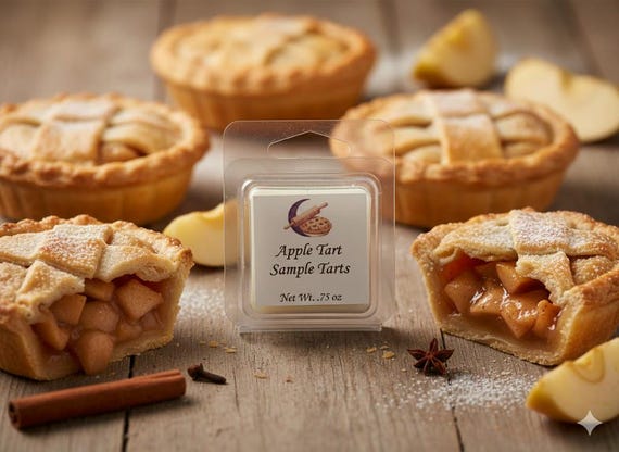 Apple Tart Soy Wax Sample Tart