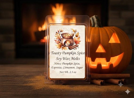Toasty Pumpkin Spice Soy Wax Melt
