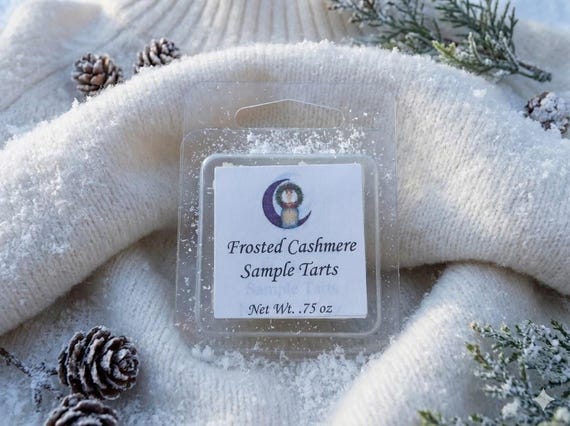 Frosted Cashmere Soy Wax Sample Tart
