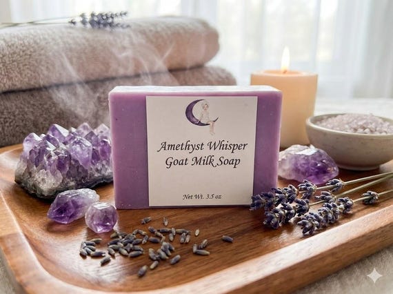 Amethyst Whisper Goat Milk Soap