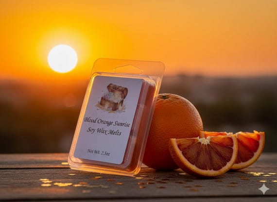 Blood Orange Sunrise Soy Wax Melt