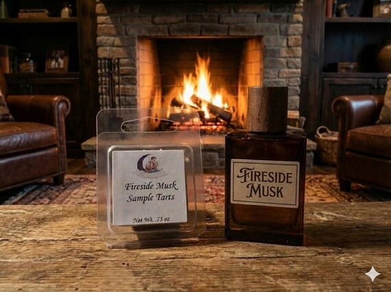 Fireside Musk Soy Wax Sample Tart