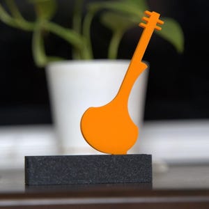 Gepersonaliseerde visitekaartjeshouder voor muzikanten, artiesten en creatievelingen die houden van een speciale visitekaartjeshouder