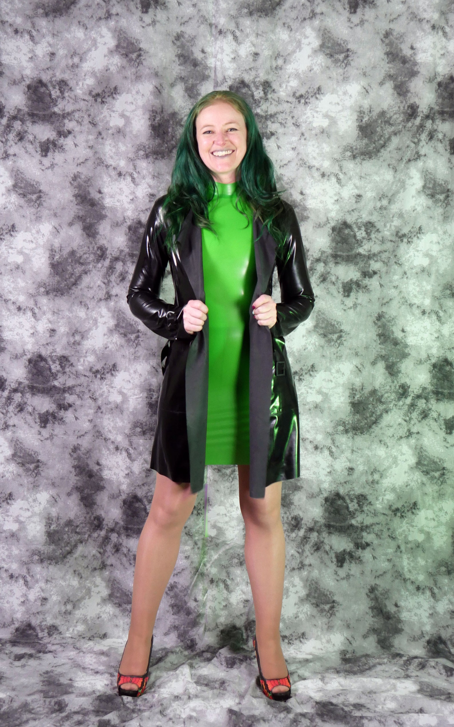 Latex Trench Coat - Etsy