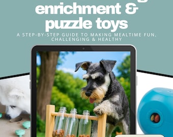 eBook Puzzle Feeders per cani e gatti - Guida all'arricchimento alimentare e giocattoli puzzle fai da te in formato PDF