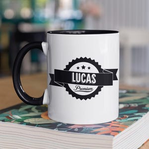 Personalized Coffee Mug, Cup for Coffee Lovers, Ceramic Coffee Cup, Custom Name Mug