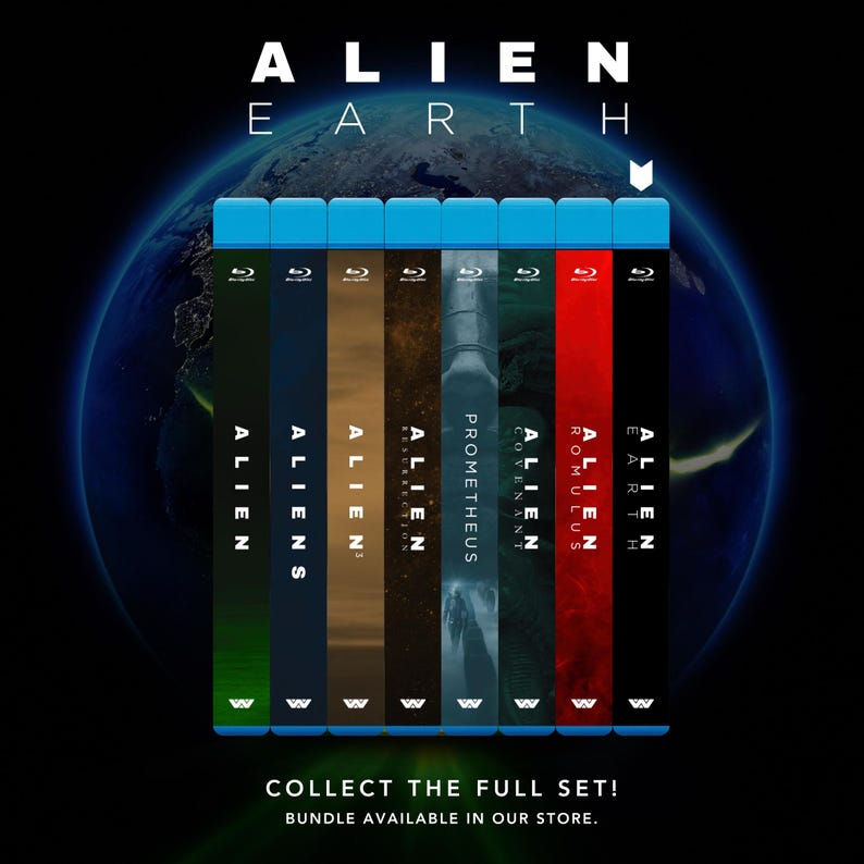 Alien Earth Blu-ray Cover – High-res Fan Art Download - Etsy