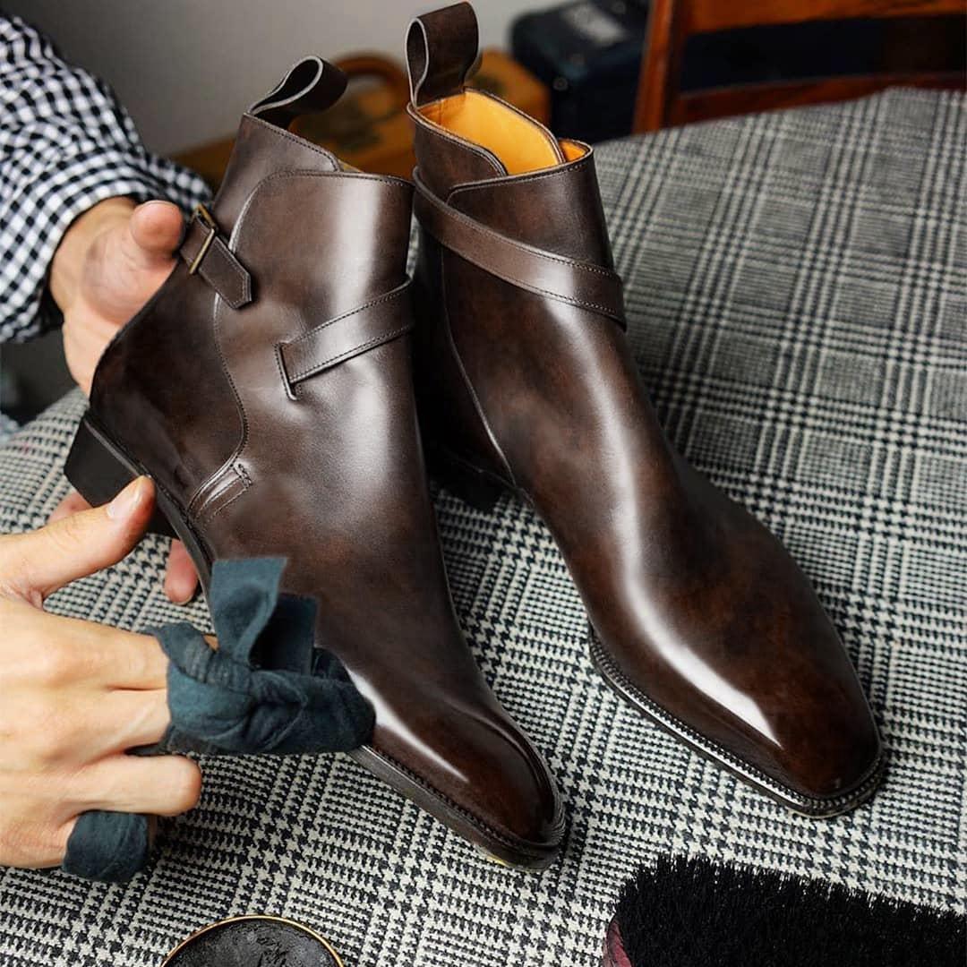 FUNNY JODHPUR BOOTS ヴィンテージ レザー ジョッパー ブーツ