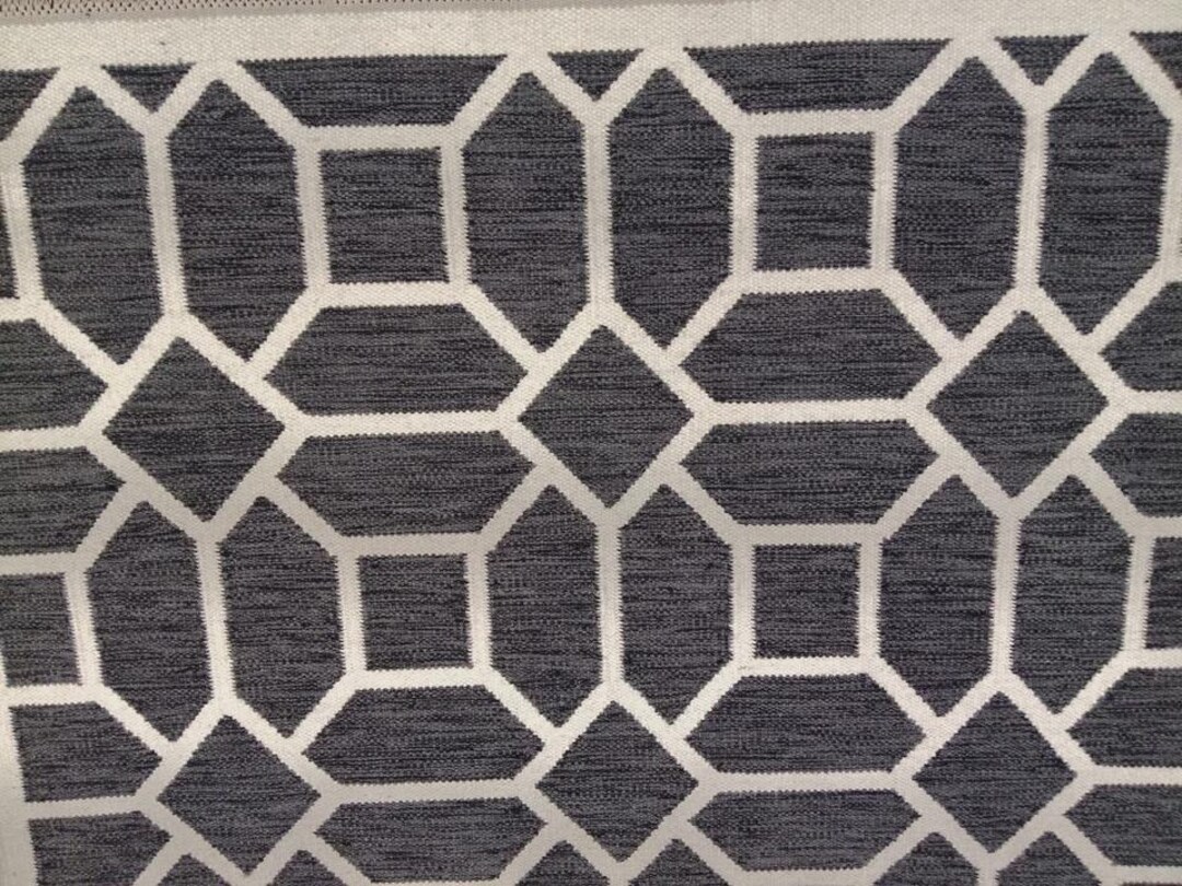 Geometric Reversible Flat-weave Black Wool Area Rug 2x3, 2.6x4, 3x5 ...