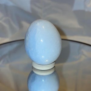 Blue Calcite Egg