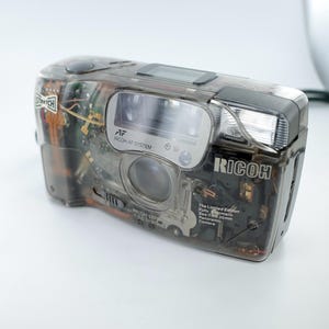 Ricoh FF-9SD Limited – Transparent 35mm Film Camera (#08958 / 20000) – Rare Collector’s Edition, Excellent Condition