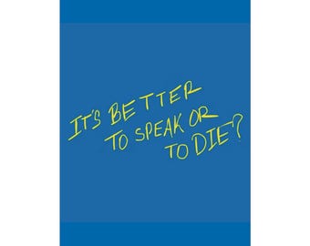 Póster de "¿Es mejor hablar o morir?" / Póster de "Llámame por tu nombre" / Póster de CMBYN para pared