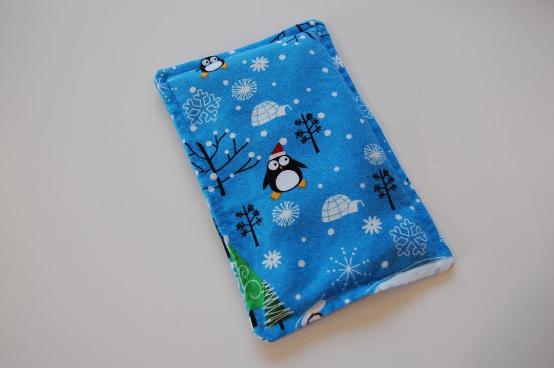 Rice Heating Pad / Ice Pack 5 X 8 Christmas Penguin Etsy
