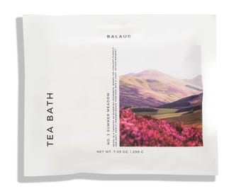 Floral Tea Bath Bag: Chamomile, Jasmine, Rose - Relaxing Botanical Soak