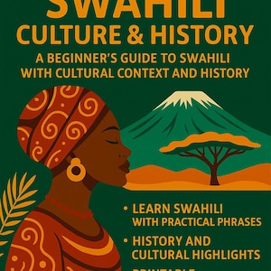Swahili Phrasebook for Beginners - Printable Language and Culture Guide