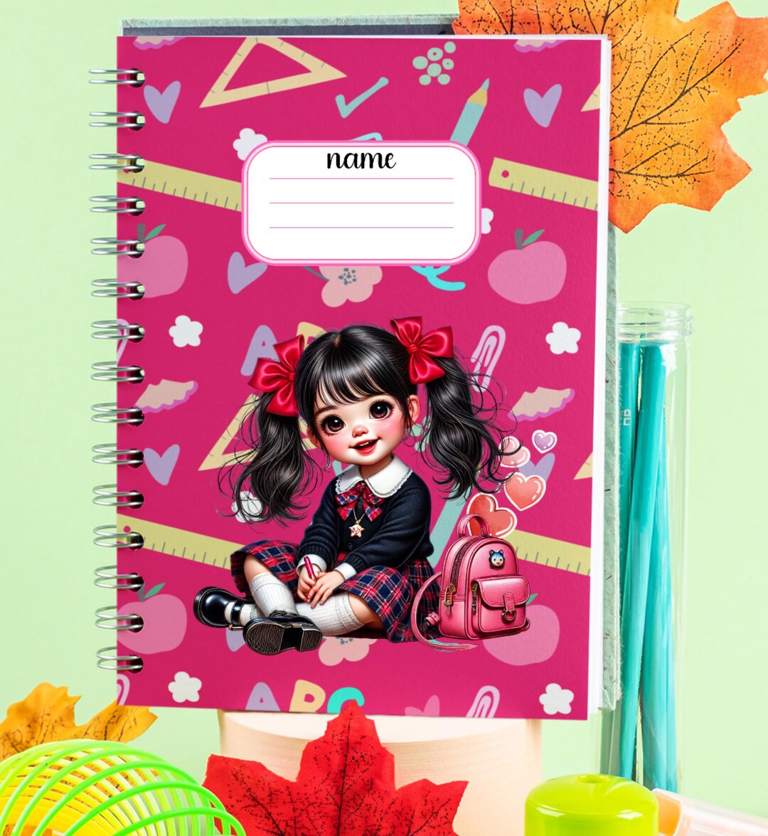 Small Notebook Basic School Cute Kids' Spiral Notebook - Personalized School Supplies, Back to ...