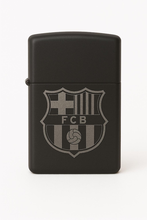Zippo FC Barcelona Lighter - Etsy