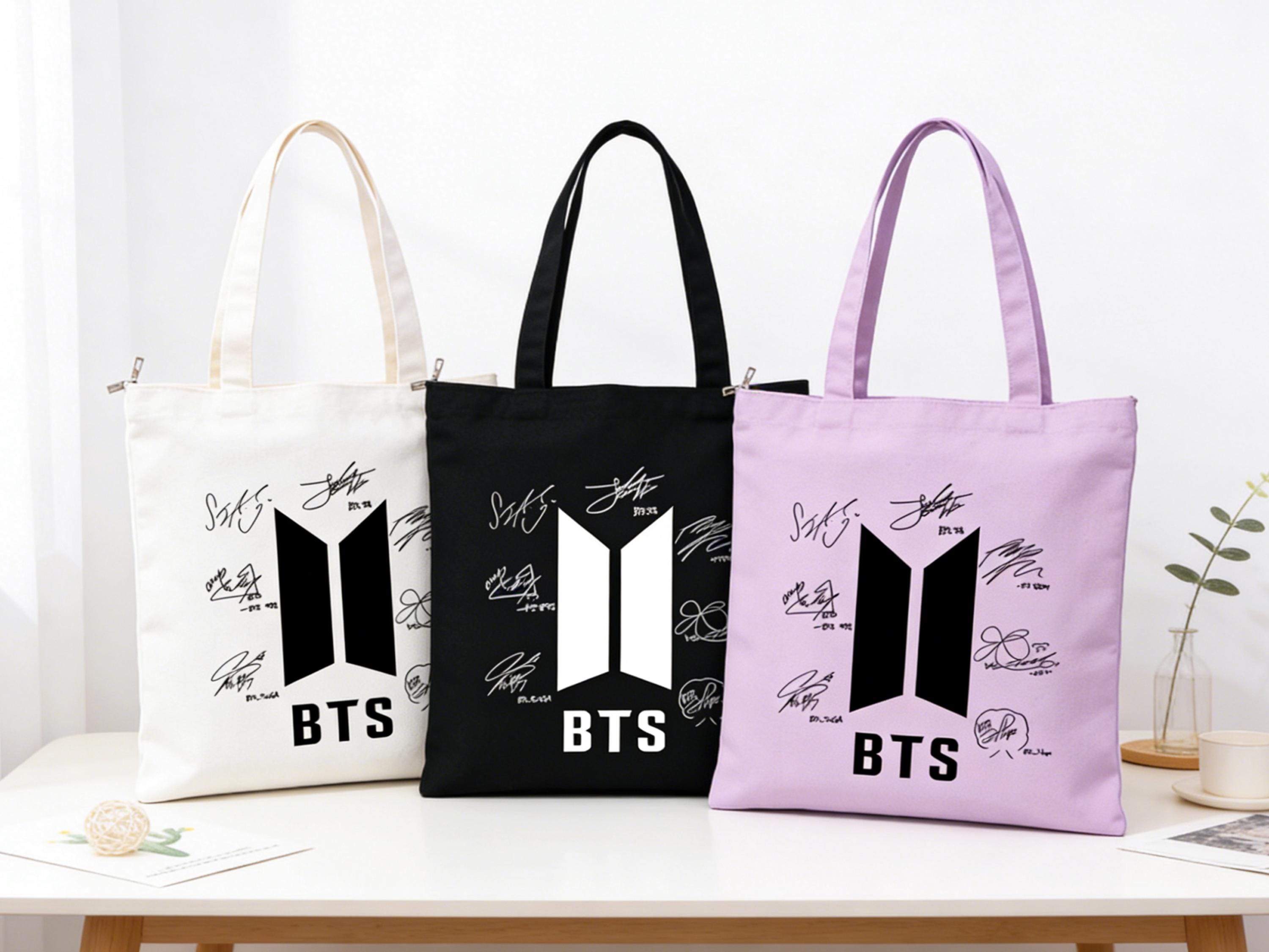 ソウルコン限定　公式BTS アリラン トートバッグ コヤン ソウルコン限定】BTS アリラン トートバッグ 韓国 コヤン - メルカリ