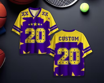 Maglia da calcio personalizzata: nome e numero della squadra personalizzati