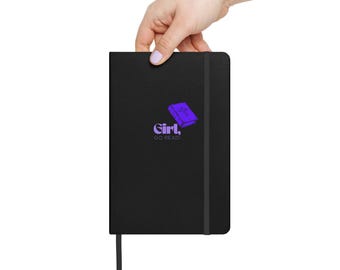 Girl, Go Read (Your Bible)! Hardcover bound notebook